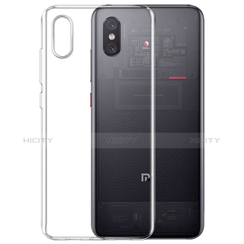 Silikon Hülle Handyhülle Ultradünn Tasche Durchsichtig Transparent für Xiaomi Mi 8 Pro Global Version Klar