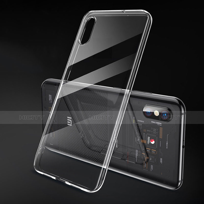 Silikon Hülle Handyhülle Ultradünn Tasche Durchsichtig Transparent für Xiaomi Mi 8 Pro Global Version Klar