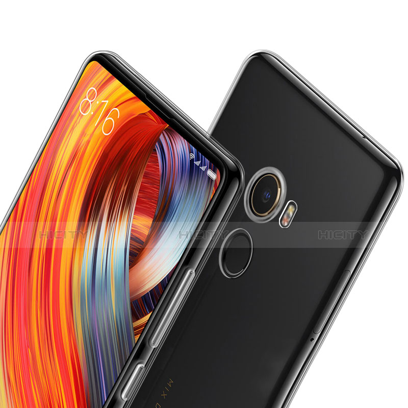 Silikon Hülle Handyhülle Ultradünn Tasche Durchsichtig Transparent für Xiaomi Mi Mix 2 Klar Plus