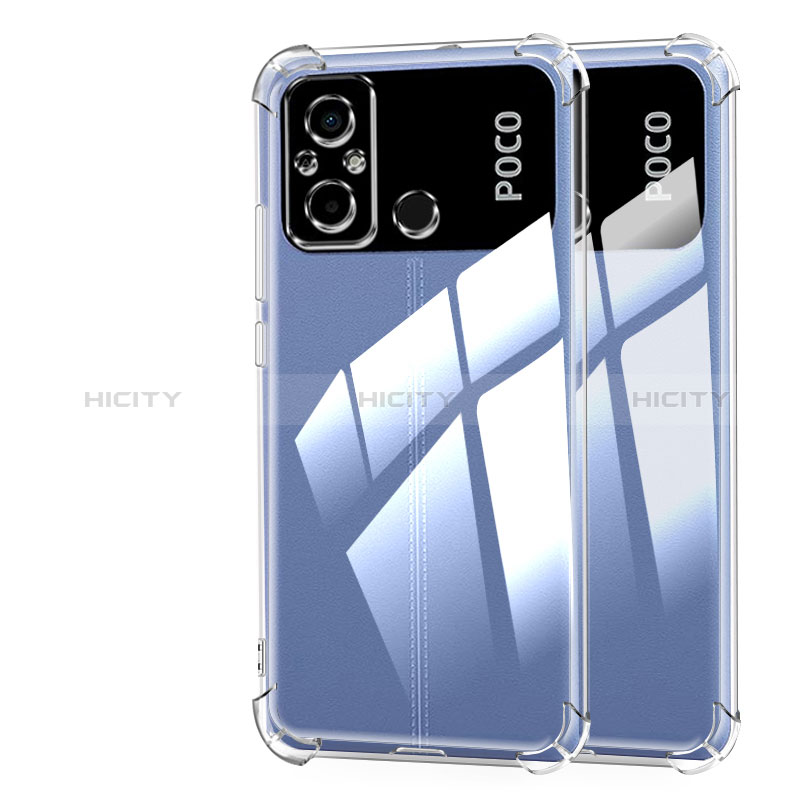 Silikon Hülle Handyhülle Ultradünn Tasche Durchsichtig Transparent für Xiaomi Poco C55 Klar