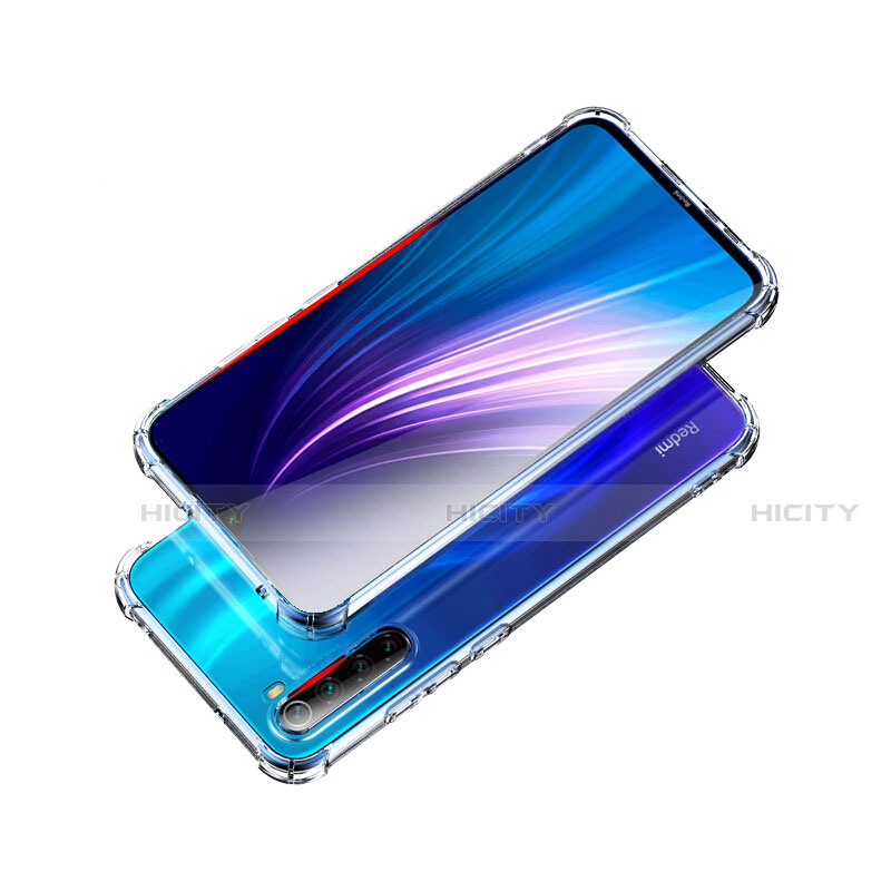 Silikon Hülle Handyhülle Ultradünn Tasche Durchsichtig Transparent für Xiaomi Redmi Note 8 Klar