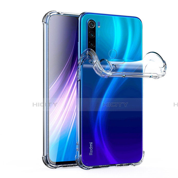 Silikon Hülle Handyhülle Ultradünn Tasche Durchsichtig Transparent für Xiaomi Redmi Note 8 Klar