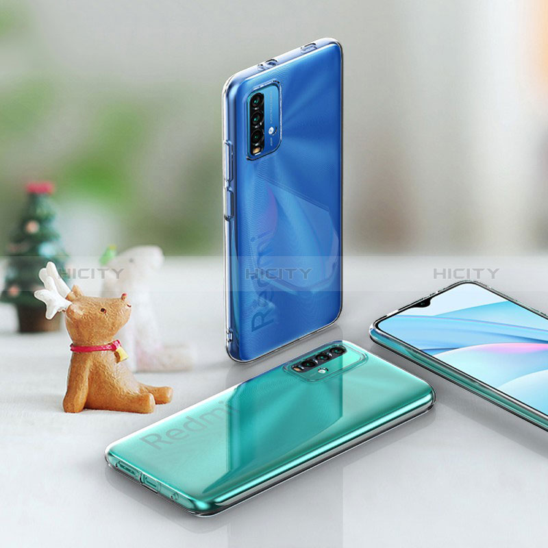 Silikon Hülle Handyhülle Ultradünn Tasche Durchsichtig Transparent für Xiaomi Redmi Note 9 4G Klar