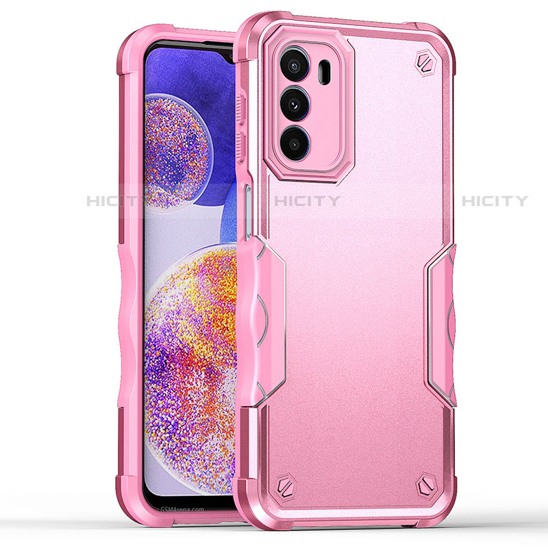 Silikon Hülle Handyhülle und Kunststoff Schutzhülle Hartschalen Tasche für Motorola Moto G71s 5G Pink