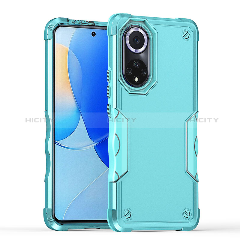 Silikon Hülle Handyhülle und Kunststoff Schutzhülle Hartschalen Tasche QW1 für Huawei Nova 9