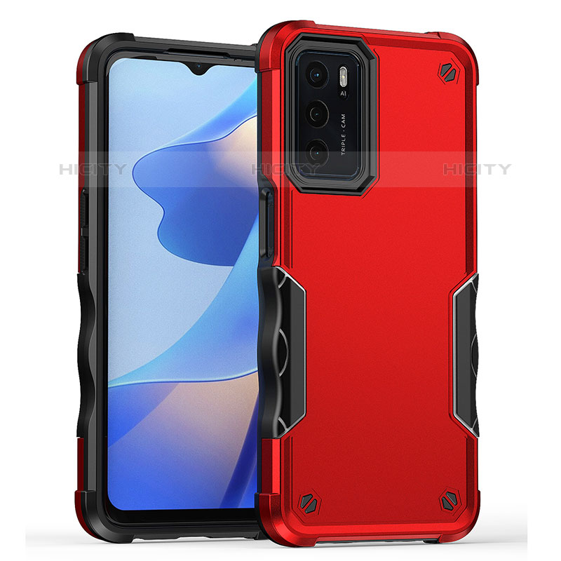 Silikon Hülle Handyhülle und Kunststoff Schutzhülle Hartschalen Tasche QW1 für Oppo A16s