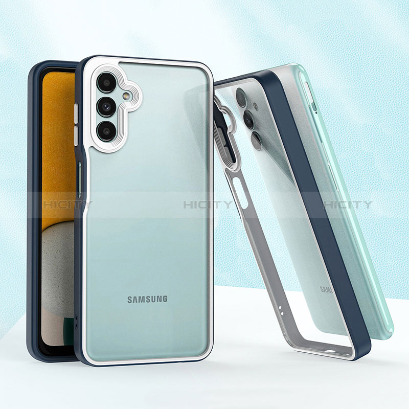 Silikon Hülle Handyhülle und Kunststoff Schutzhülle Hartschalen Tasche QW1 für Samsung Galaxy A04s