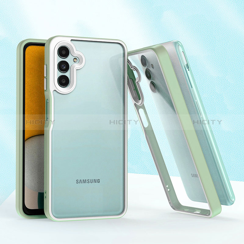 Silikon Hülle Handyhülle und Kunststoff Schutzhülle Hartschalen Tasche QW1 für Samsung Galaxy A04s