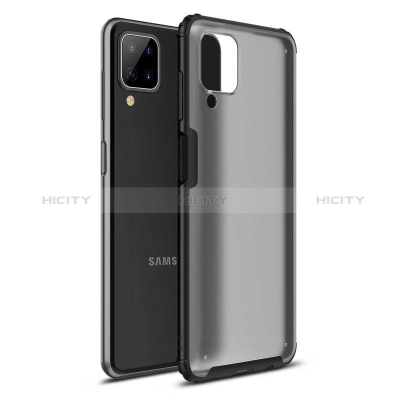 Silikon Hülle Handyhülle und Kunststoff Schutzhülle Hartschalen Tasche U01 für Samsung Galaxy A12 5G groß