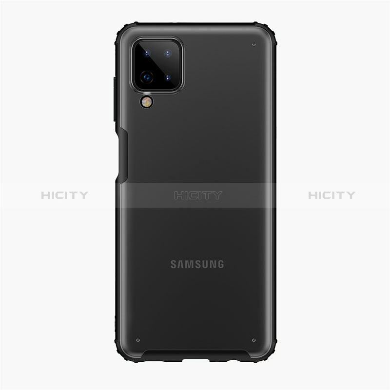 Silikon Hülle Handyhülle und Kunststoff Schutzhülle Hartschalen Tasche U01 für Samsung Galaxy A12 5G groß