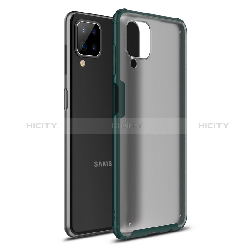 Silikon Hülle Handyhülle und Kunststoff Schutzhülle Hartschalen Tasche U01 für Samsung Galaxy A12 Nacho