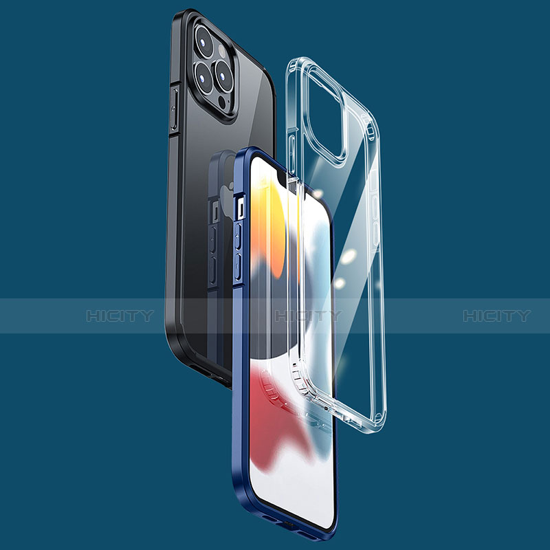Silikon Hülle Handyhülle und Kunststoff Schutzhülle Hartschalen Tasche U05 für Apple iPhone 13 Mini