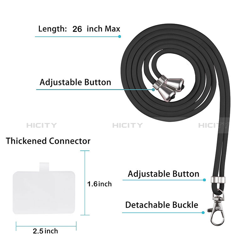 Silikon Hülle Handyhülle und Kunststoff Schutzhülle Hartschalen Tasche Vorder und Rückseite 360 Grad Ganzkörper mit Schlüsselband Lanyard für Xiaomi Mi 10i 5G