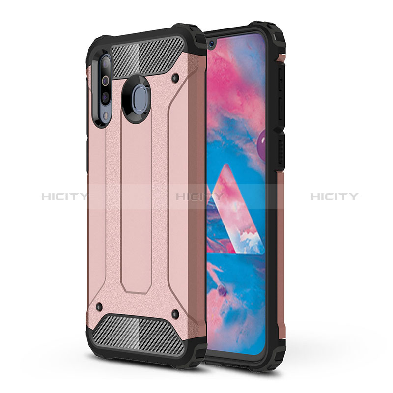 Silikon Hülle Handyhülle und Kunststoff Schutzhülle Hartschalen Tasche WL1 für Samsung Galaxy A40s