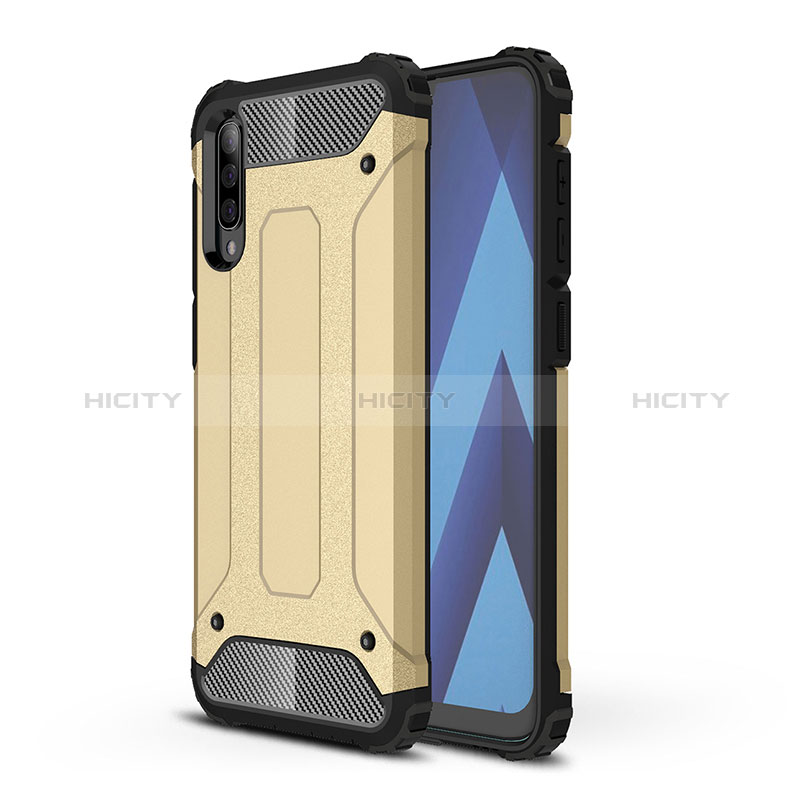 Silikon Hülle Handyhülle und Kunststoff Schutzhülle Hartschalen Tasche WL1 für Samsung Galaxy A50