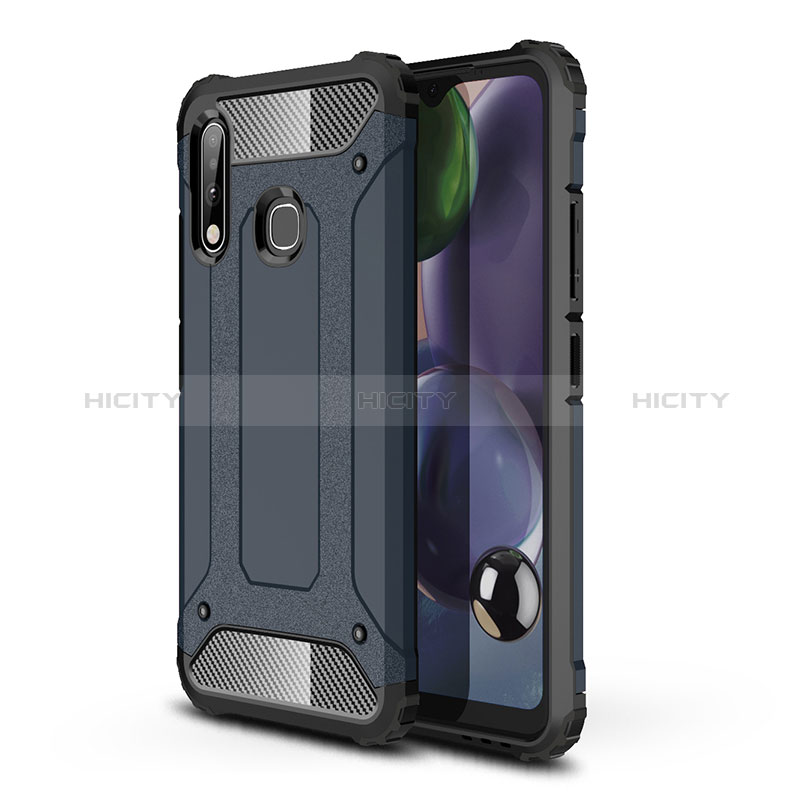 Silikon Hülle Handyhülle und Kunststoff Schutzhülle Hartschalen Tasche WL1 für Samsung Galaxy A70E