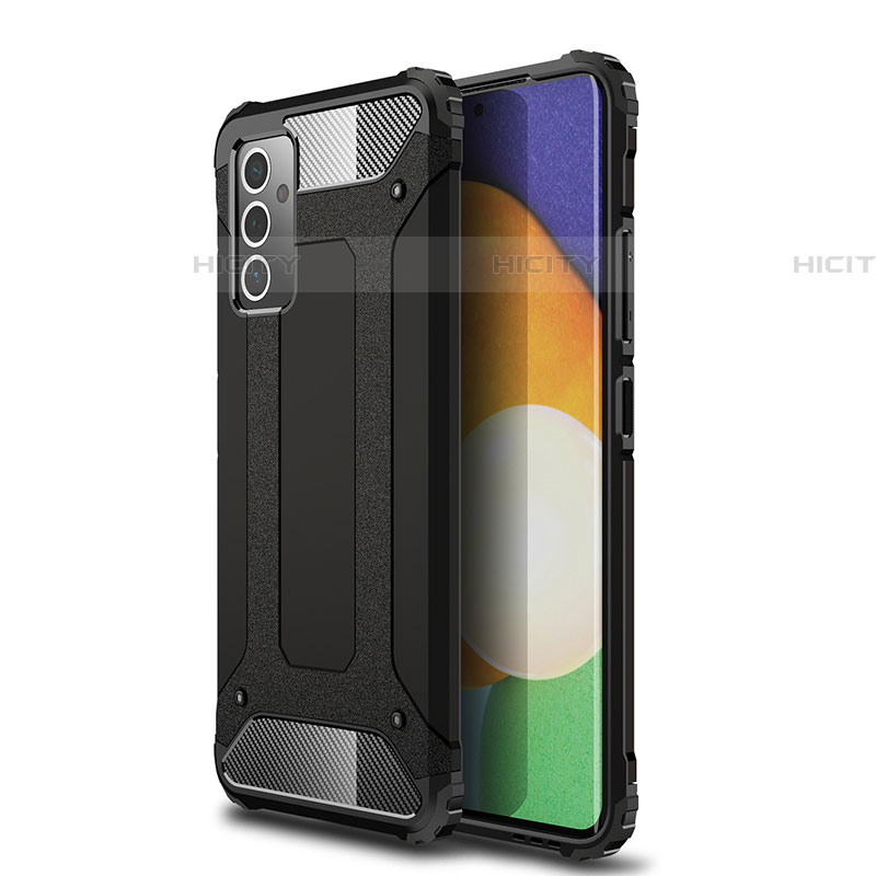 Silikon Hülle Handyhülle und Kunststoff Schutzhülle Hartschalen Tasche WL1 für Samsung Galaxy A82 5G
