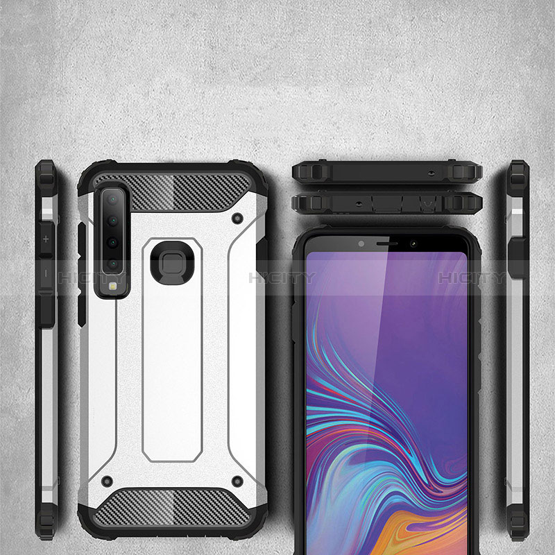 Silikon Hülle Handyhülle und Kunststoff Schutzhülle Hartschalen Tasche WL1 für Samsung Galaxy A9 (2018) A920