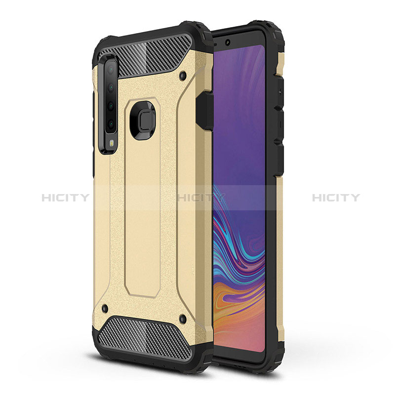 Silikon Hülle Handyhülle und Kunststoff Schutzhülle Hartschalen Tasche WL1 für Samsung Galaxy A9 (2018) A920