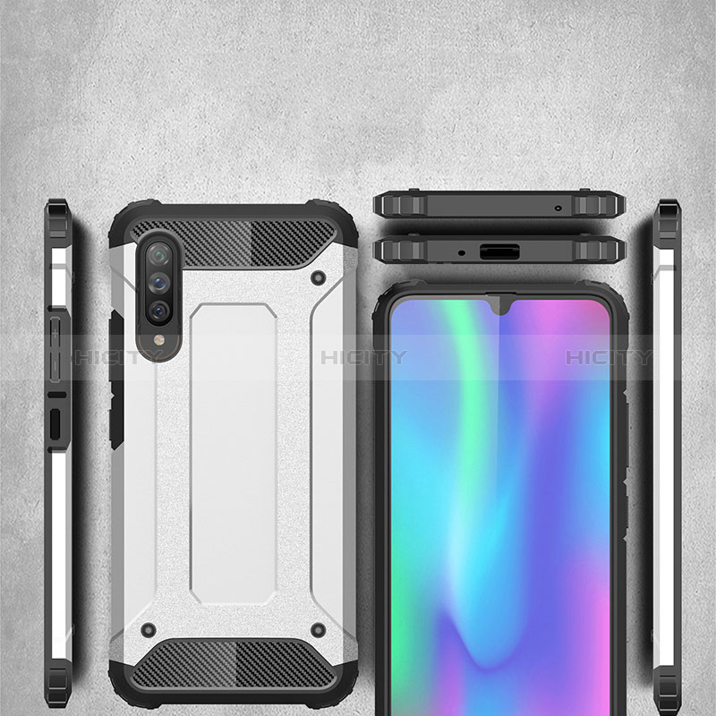 Silikon Hülle Handyhülle und Kunststoff Schutzhülle Hartschalen Tasche WL1 für Samsung Galaxy A90 5G groß