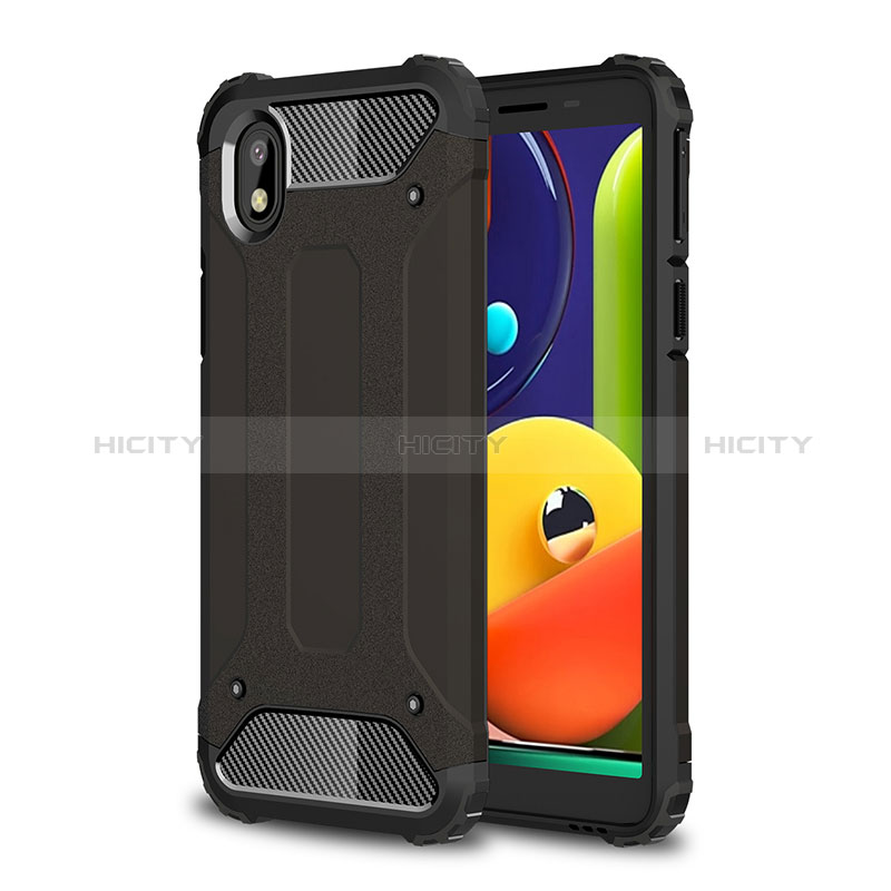 Silikon Hülle Handyhülle und Kunststoff Schutzhülle Hartschalen Tasche WL1 für Samsung Galaxy M01 Core