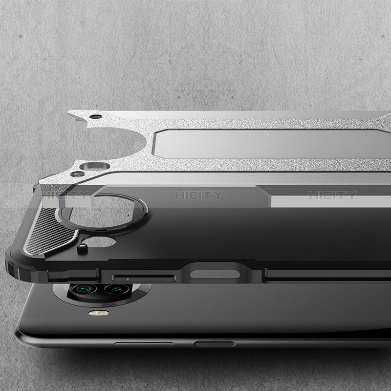 Silikon Hülle Handyhülle und Kunststoff Schutzhülle Hartschalen Tasche WL1 für Xiaomi Mi 10T Lite 5G groß