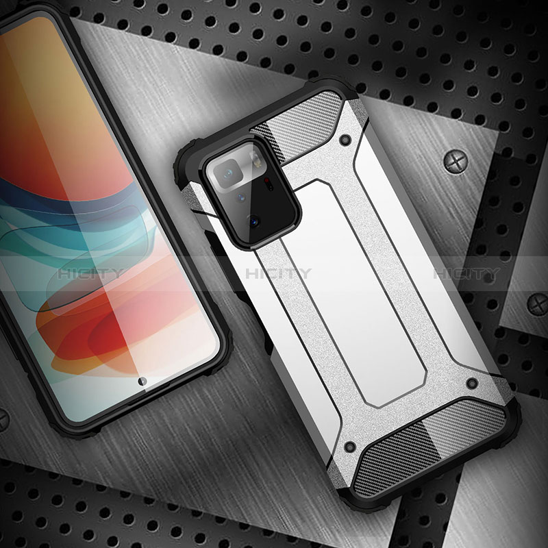 Silikon Hülle Handyhülle und Kunststoff Schutzhülle Hartschalen Tasche WL1 für Xiaomi Poco X3 GT 5G groß
