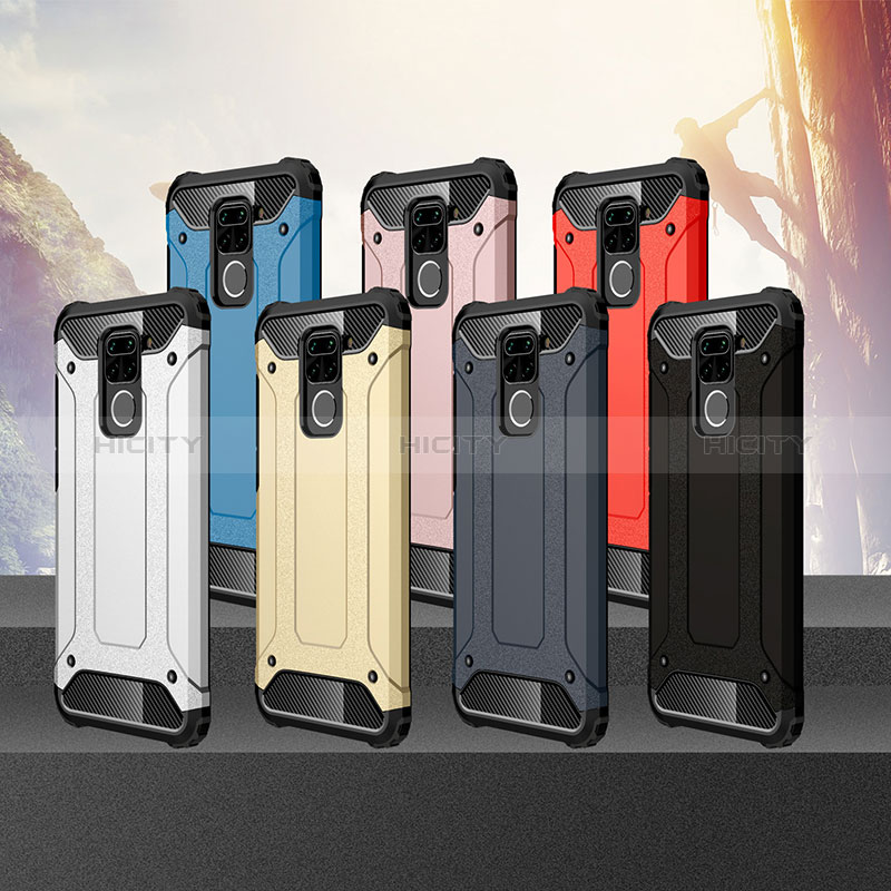 Silikon Hülle Handyhülle und Kunststoff Schutzhülle Hartschalen Tasche WL1 für Xiaomi Redmi 10X 4G