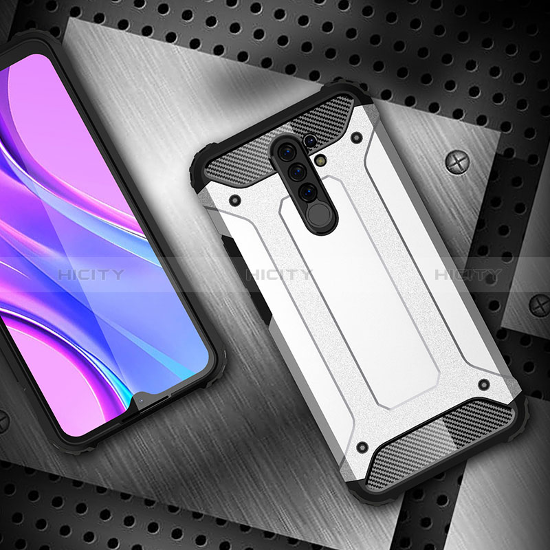 Silikon Hülle Handyhülle und Kunststoff Schutzhülle Hartschalen Tasche WL1 für Xiaomi Redmi 9