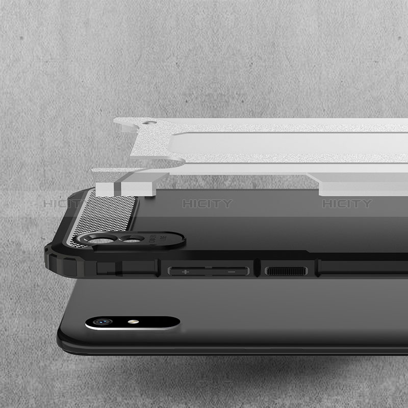 Silikon Hülle Handyhülle und Kunststoff Schutzhülle Hartschalen Tasche WL1 für Xiaomi Redmi 9i groß