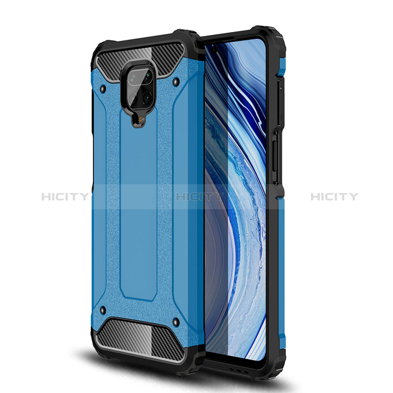 Silikon Hülle Handyhülle und Kunststoff Schutzhülle Hartschalen Tasche WL1 für Xiaomi Redmi Note 9 Pro