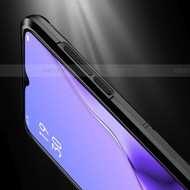 Silikon Hülle Handyhülle und Kunststoff Schutzhülle Tasche mit Magnetisch Fingerring Ständer für Oppo A5 (2020)