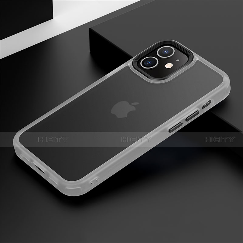 Silikon Hülle Handyhülle und Kunststoff Schutzhülle Tasche N01 für Apple iPhone 12