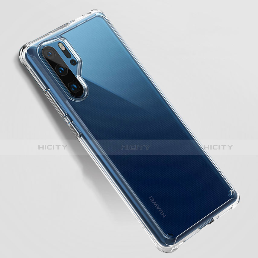 Silikon Hülle Handyhülle und Kunststoff Schutzhülle Tasche R02 für Huawei P30 Pro