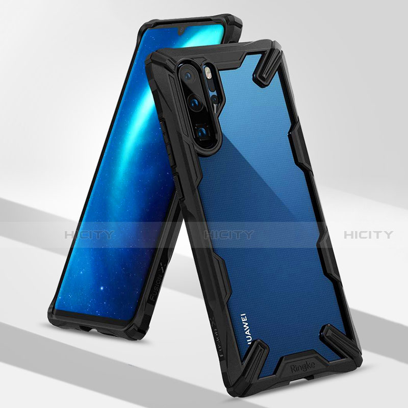 Silikon Hülle Handyhülle und Kunststoff Schutzhülle Tasche R02 für Huawei P30 Pro New Edition groß