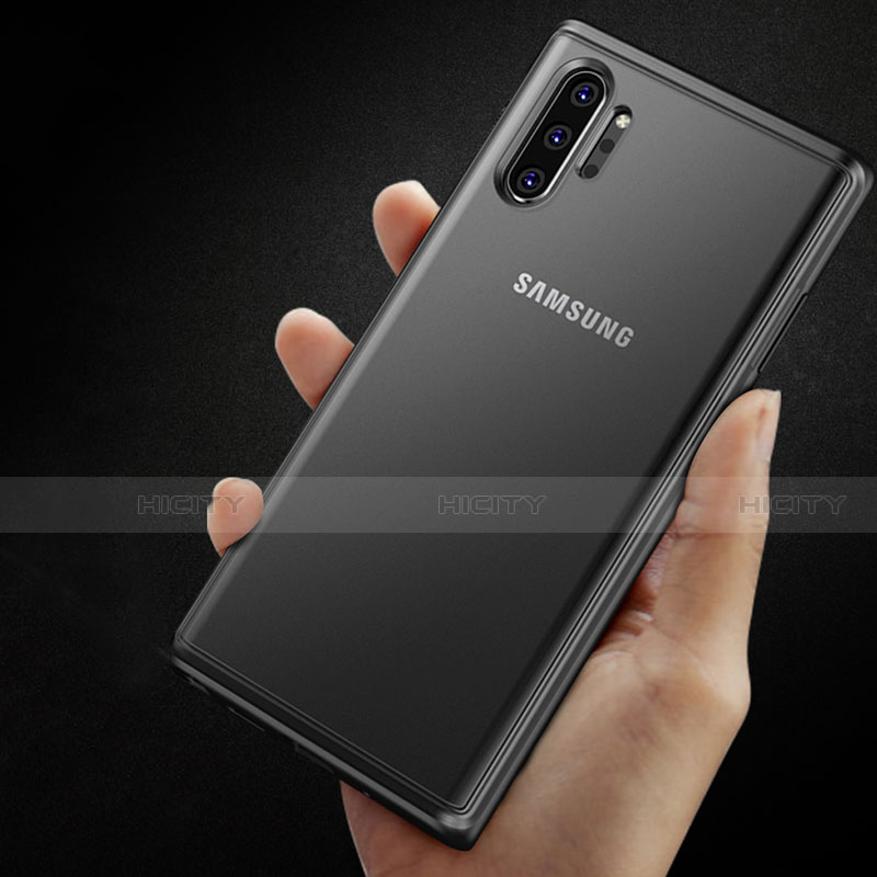 Silikon Hülle Handyhülle und Kunststoff Schutzhülle Tasche R03 für Samsung Galaxy Note 10 Plus groß