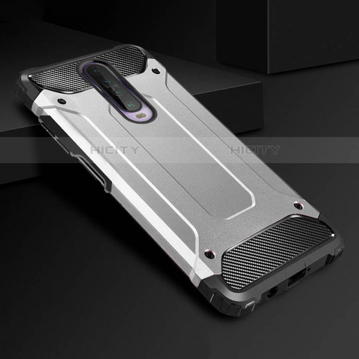 Silikon Hülle Handyhülle und Kunststoff Schutzhülle Tasche U01 für Xiaomi Redmi K30 4G groß