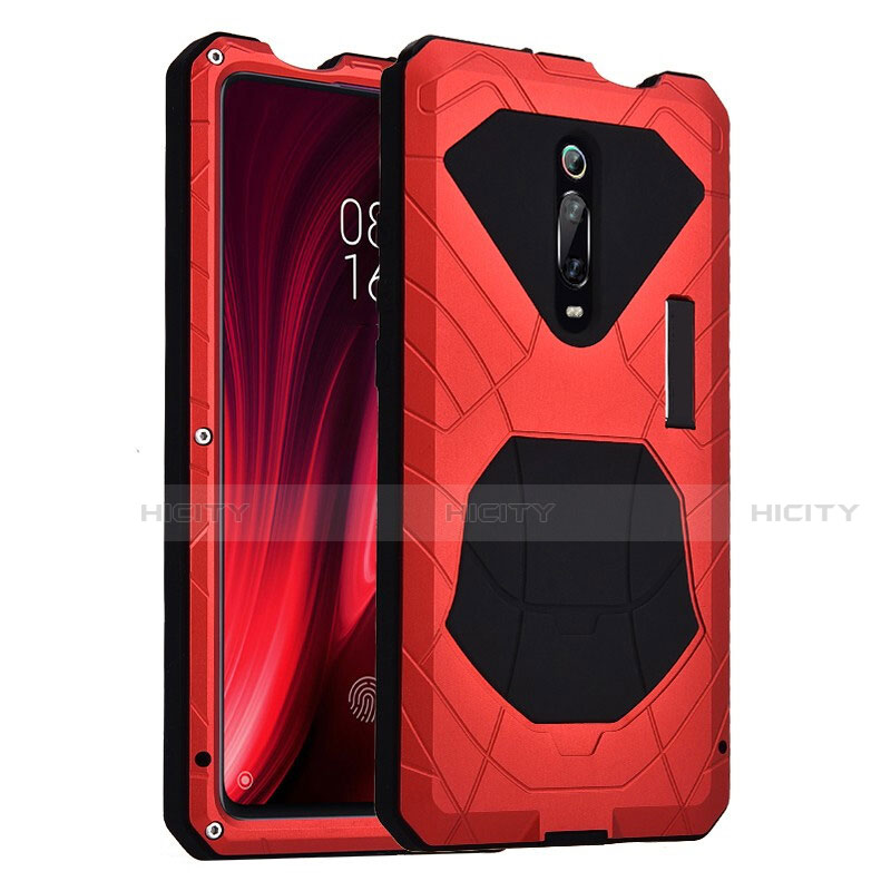 Silikon Hülle Handyhülle und Kunststoff Schutzhülle Tasche Vorder und Rückseite 360 Grad Ganzkörper R01 für Xiaomi Mi 9T Pro Rot Plus