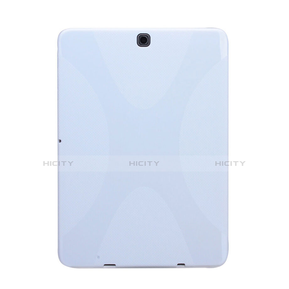 Silikon Hülle Handyhülle X-Line Schutzhülle für Samsung Galaxy Tab S2 8.0 SM-T710 SM-T715 Weiß