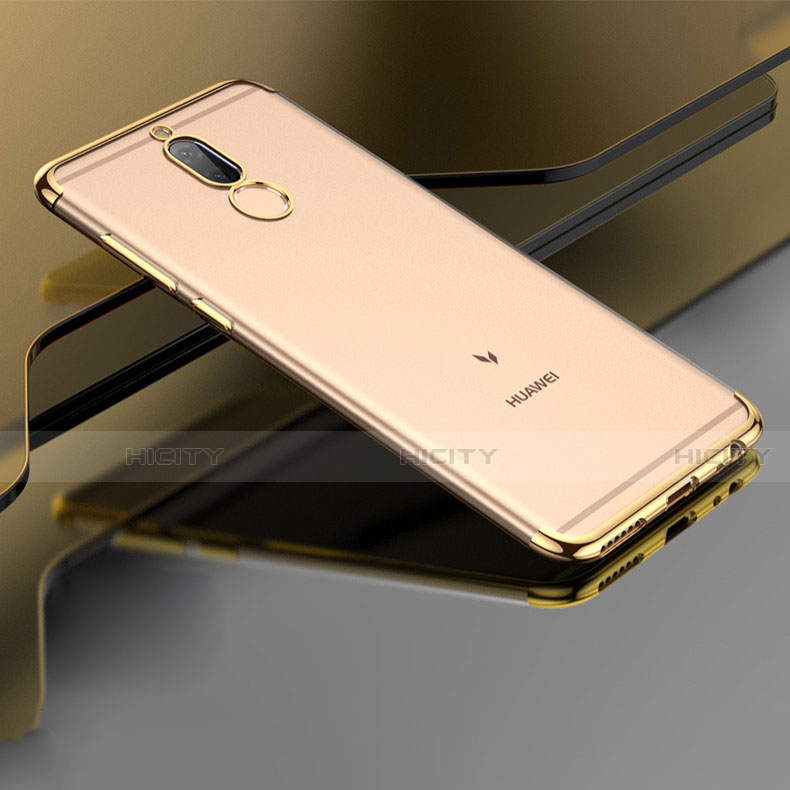 Silikon Hülle Rahmen Schutzhülle Durchsichtig Transparent Matt für Huawei G10 Gold