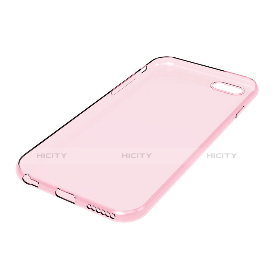 Silikon Hülle Ultra Dünn Schutzhülle Durchsichtig Transparent für Apple iPhone 6 Plus Rosa