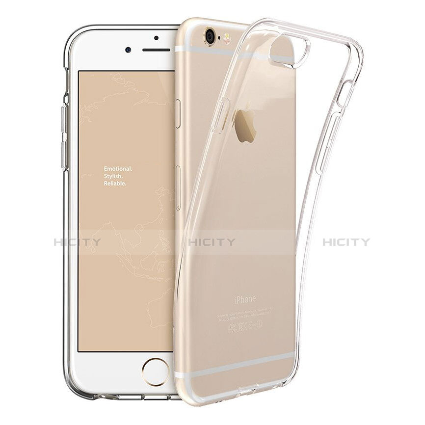 Silikon Hülle Ultra Dünn Schutzhülle Durchsichtig Transparent für Apple iPhone 6S Plus Klar Plus