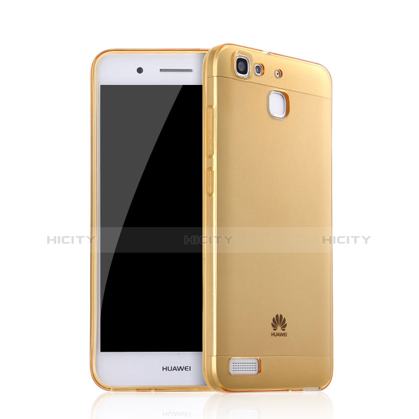 Silikon Hülle Ultra Dünn Schutzhülle Durchsichtig Transparent für Huawei Enjoy 5S Gold