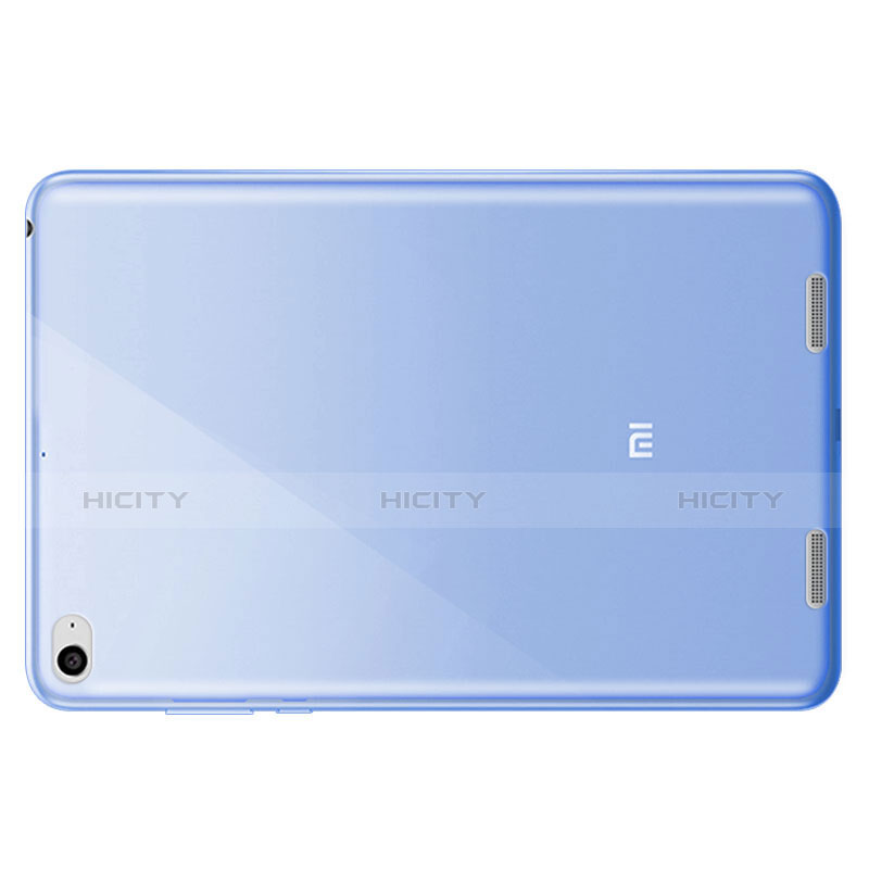 Silikon Hülle Ultra Dünn Schutzhülle Durchsichtig Transparent für Xiaomi Mi Pad 2 Blau