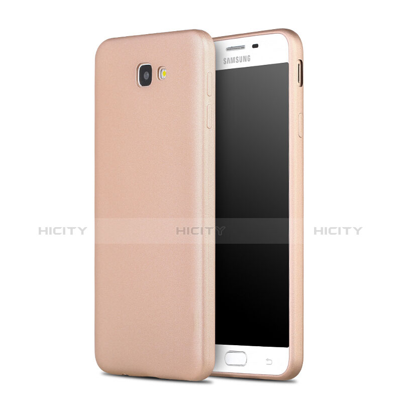 Silikon Schutzhülle Gummi Tasche für Samsung Galaxy On7 (2016) G6100 Gold