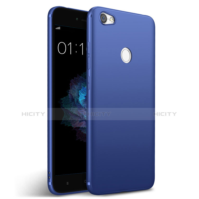 Silikon Schutzhülle Gummi Tasche für Xiaomi Redmi Note 5A High Edition Blau