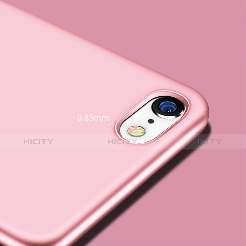 Silikon Schutzhülle Gummi Tasche Gel für Apple iPhone 7 Rosa