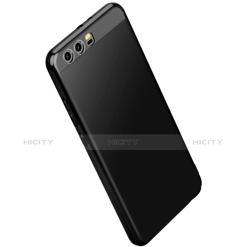 Silikon Schutzhülle Gummi Tasche Gel für Huawei P10 Plus Schwarz