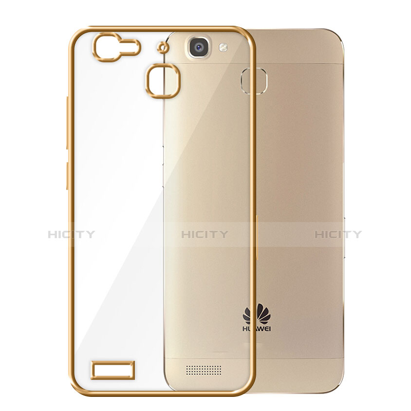 Silikon Schutzhülle Rahmen Tasche Durchsichtig Transparent Matt für Huawei Enjoy 5S Gold