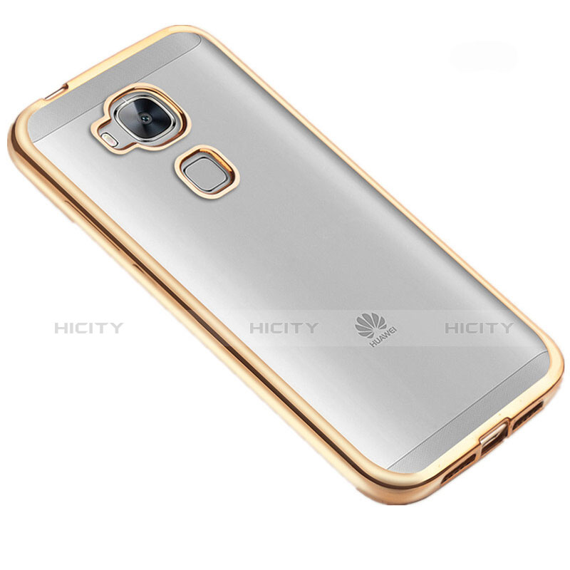 Silikon Schutzhülle Rahmen Tasche Durchsichtig Transparent Matt für Huawei G8 Gold